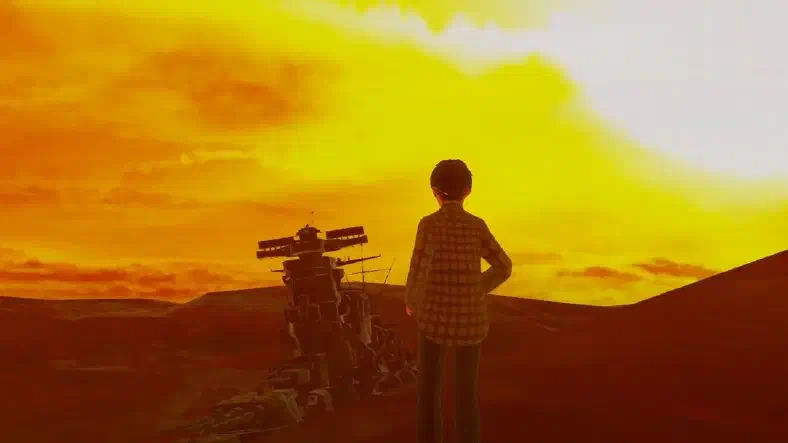 夕日に沈むヤマトinVR #宇宙戦艦ヤマト 50周年