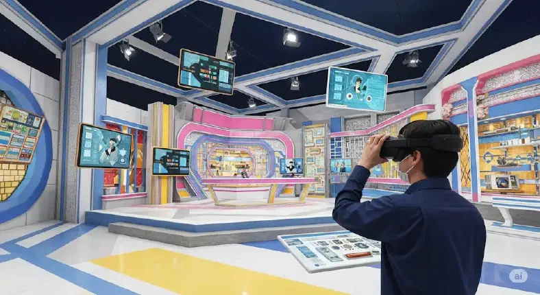 「エンタテ！区～テレビが知らないe世界～」にバーチャル大道具さんとして出演しました